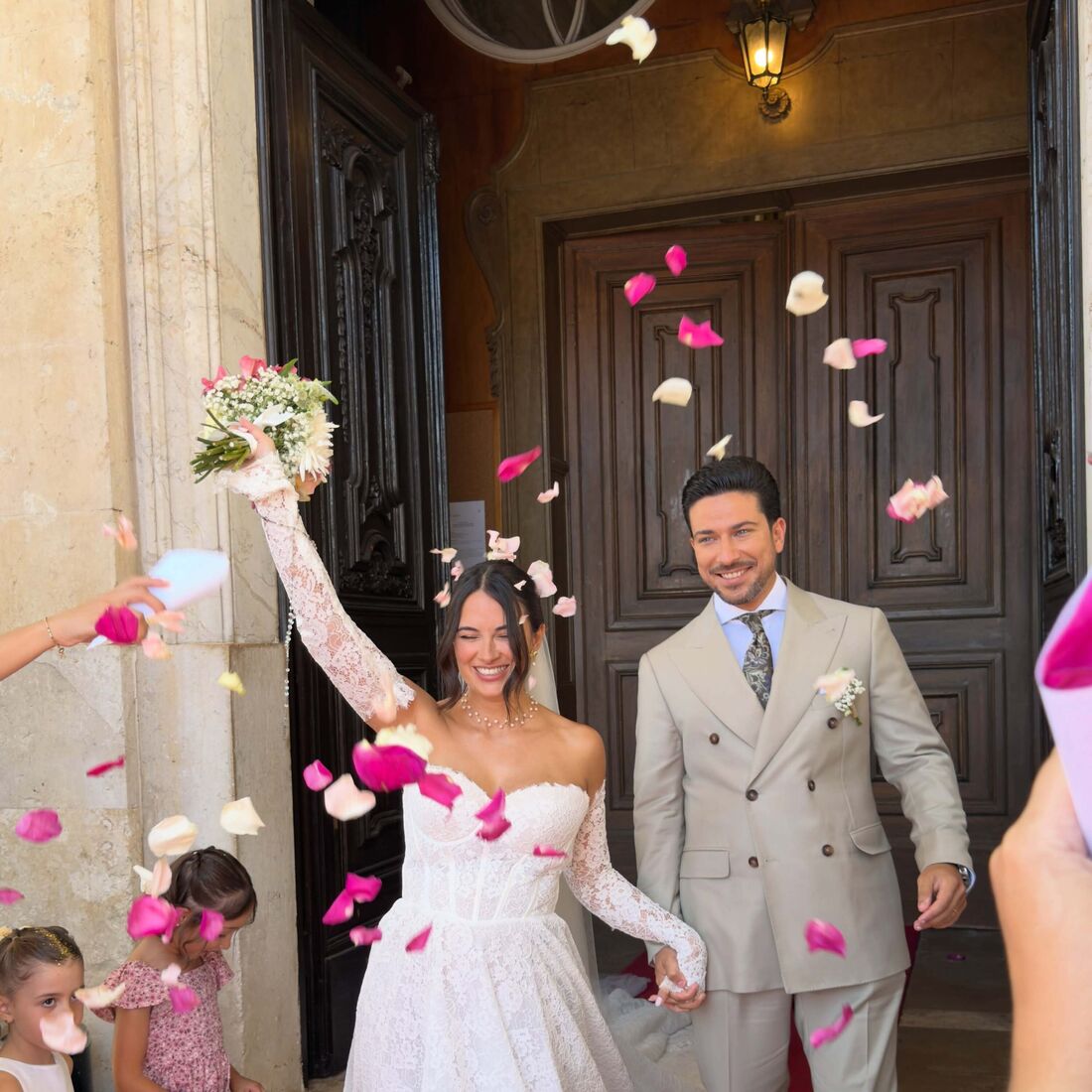 Daniel Palmeiro do 'Love On Top' casou-se com Inês Brito