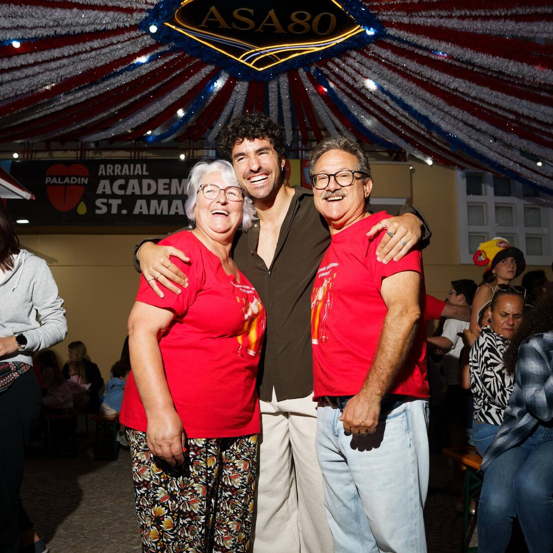 José Condessa e os pais