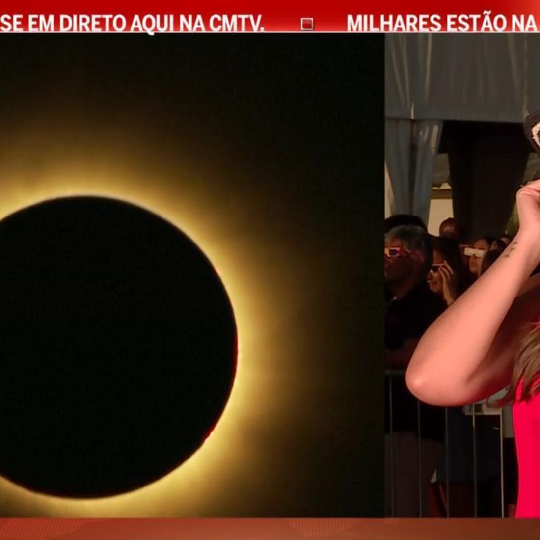 CMTV líder absoluta de televisão eclipsa concorrência