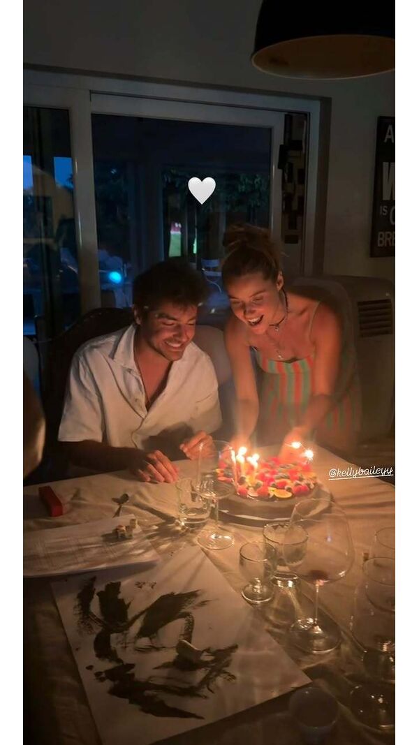 Lourenço Ortigão celebra aniversário com Kelly Bailey e ansiedade pelo segundo filho