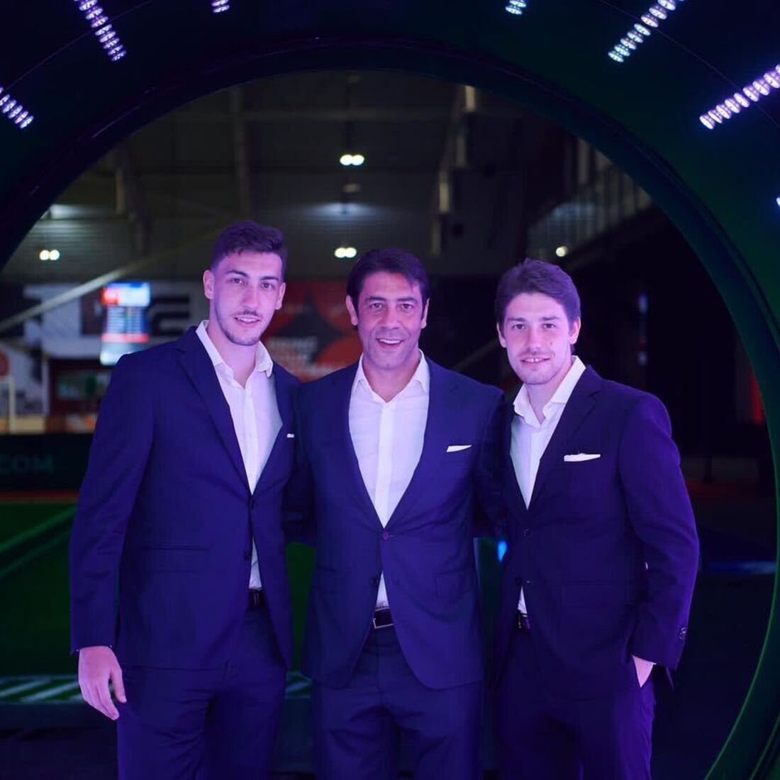 Rui Costa com os filhos