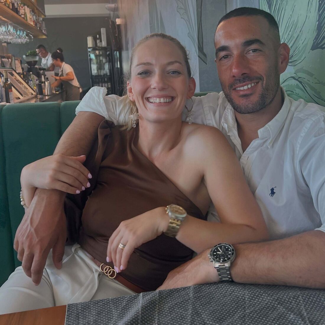Boris com a mulher, Sara