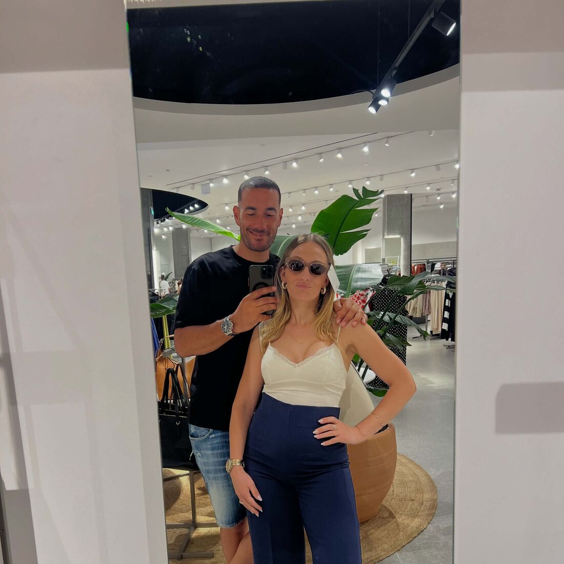 Boris com a mulher, Sara