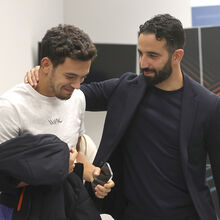 Pote (Fiorentina) e Ruben Amorim (Milan)