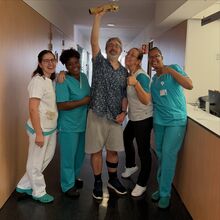 Nuno Markl, hospital