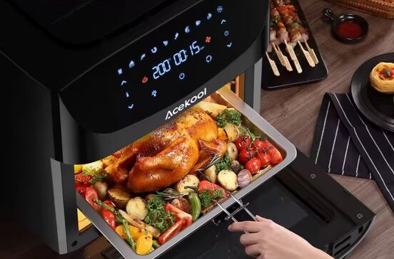 Forno Fritadeira Elétrica Digital de 18L