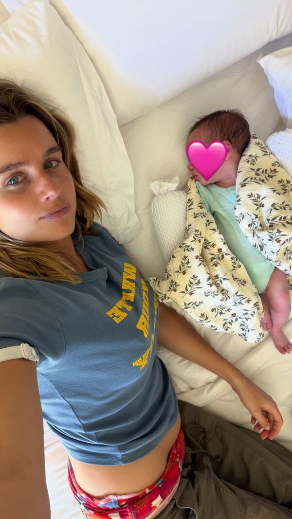 Kelly Bailey e filha Julieta