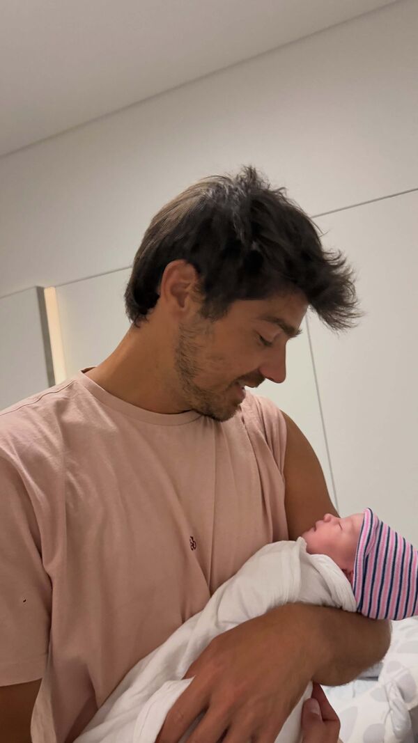 Lourenço Ortigão e filha Julieta