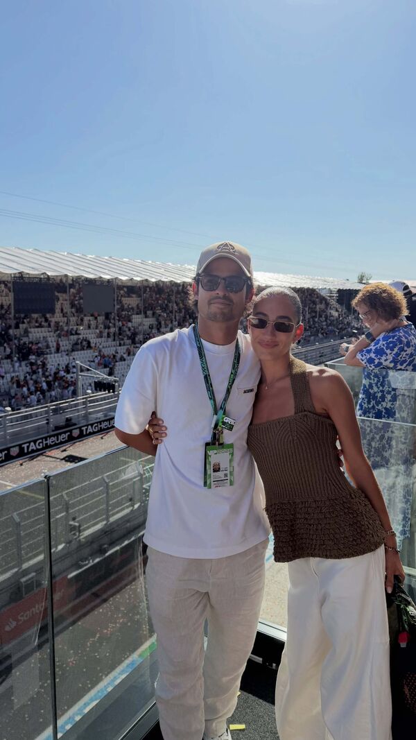 Dan Graham com Matilde Mourinho