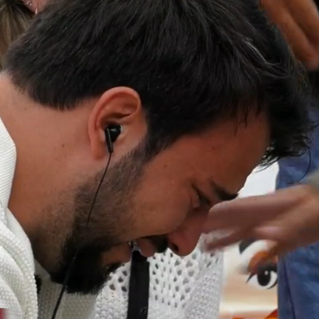 Diogo despede-se dos colegas no Big Brother