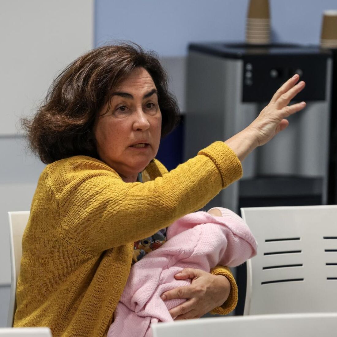 Atriz em cena na novela 'Destino Maior'