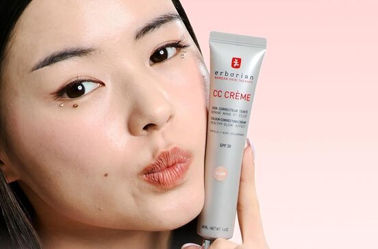 Creme facial CC Crème da Erborian