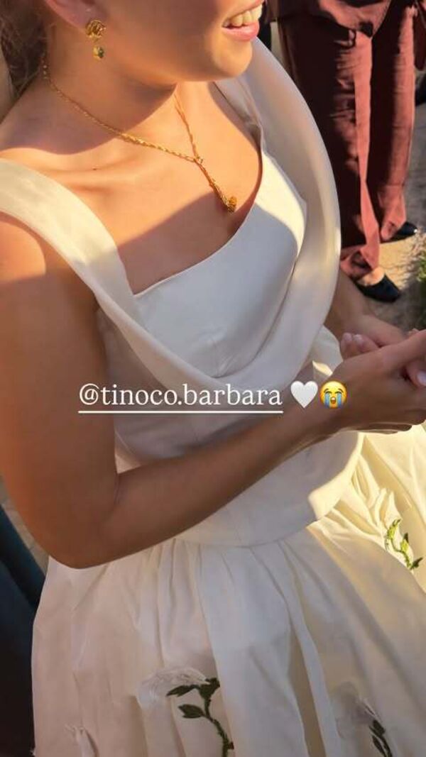 Bárbara Tinoco, casamento