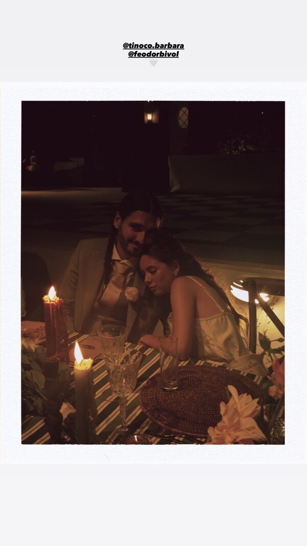 Bárbara Tinoco, casamento