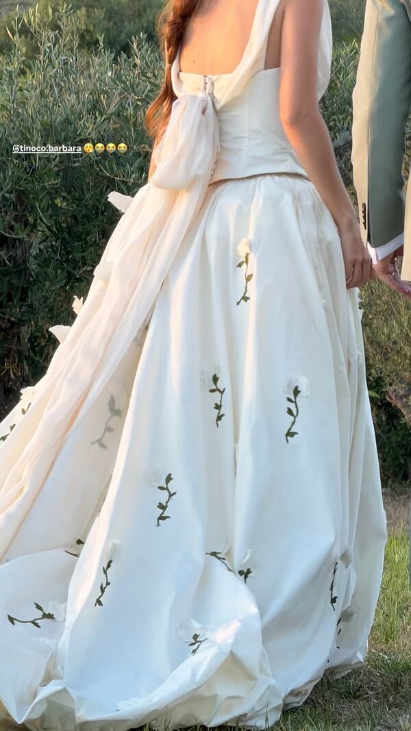 Bárbara Tinoco, casamento