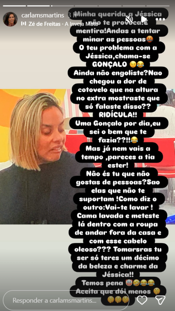 Mãe de Jéssica arrasa Helena Isabel